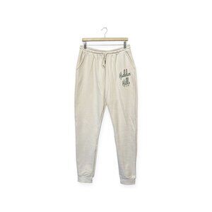 Hidden Hills Club Womens Cream Cozy Joggers Size L Large